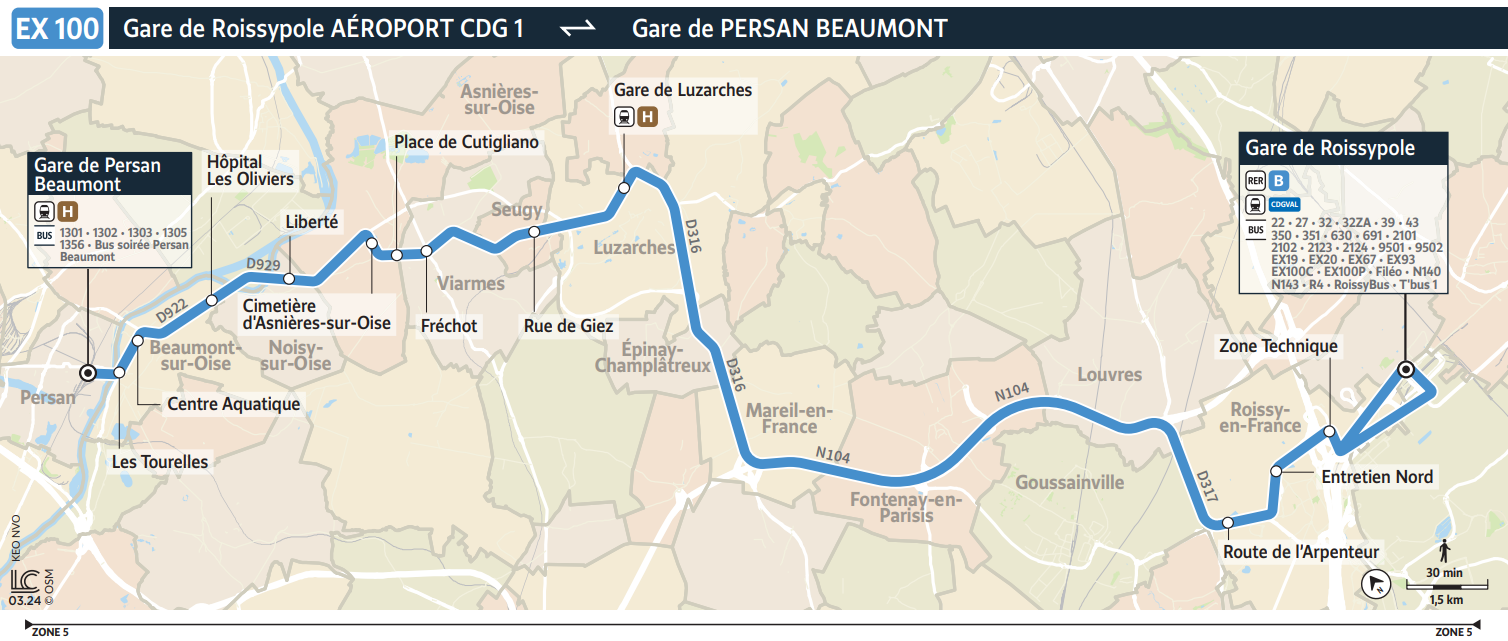 Vos Lignes De Bus De Vallée De L'Oise Et Des Trois Forêts Et Carnelle ...