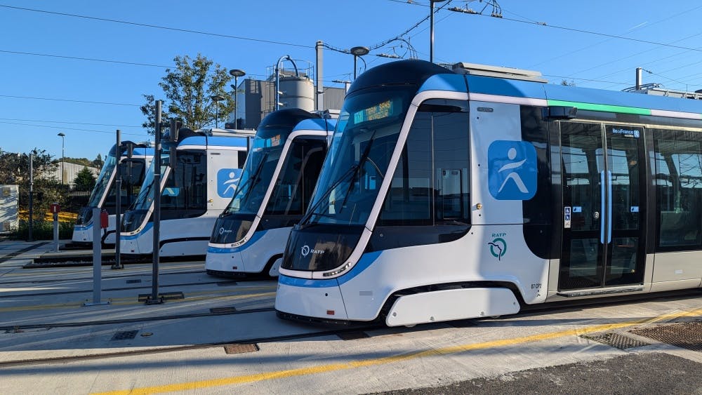 Une rame de TW20 en essai ©Île-de-France Mobilités